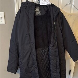 L.L. Bean Dark Jacket with Hood